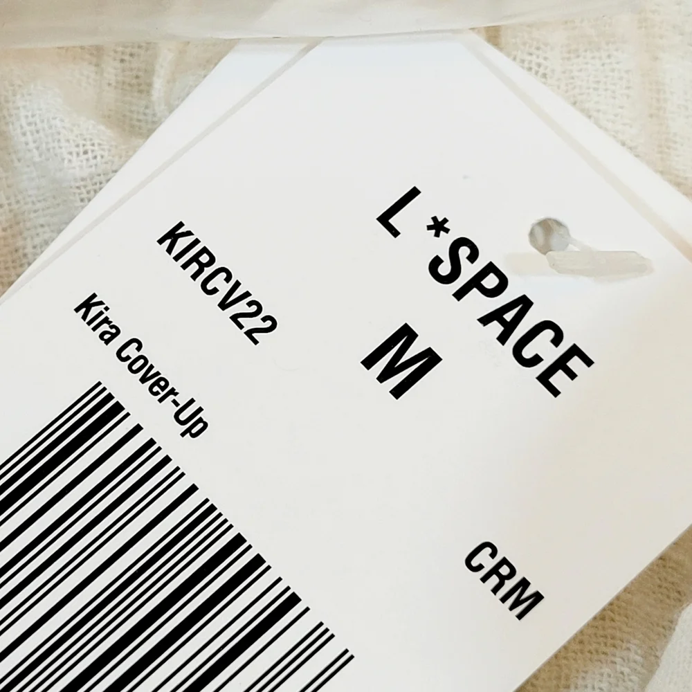 NWT L*SPACE Kira Swimsuit Cover Up Coverup Cover-Up Gauzy Maxi Dress Medium NEW - Picture 10 of 15
